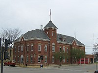 USA - Lincoln IL - Fire Station (9 Apr 2009)